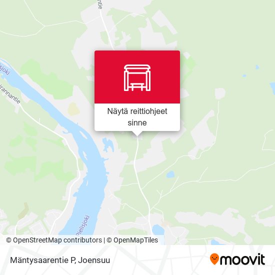 Mäntysaarentie P kartta