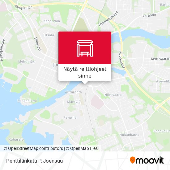 Penttilänkatu P kartta