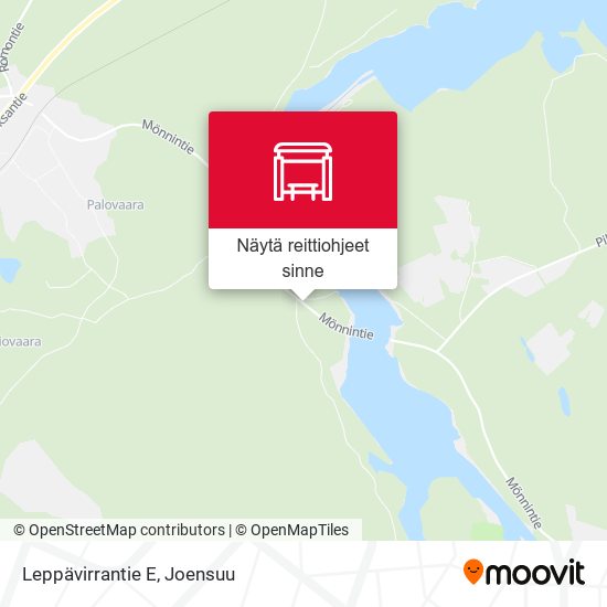 Leppävirrantie E kartta
