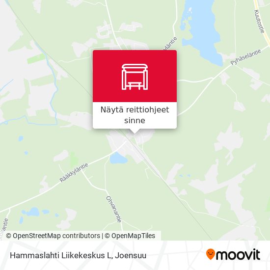 Hammaslahti Liikekeskus L kartta