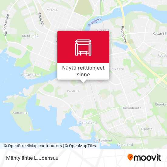 Mäntyläntie L kartta