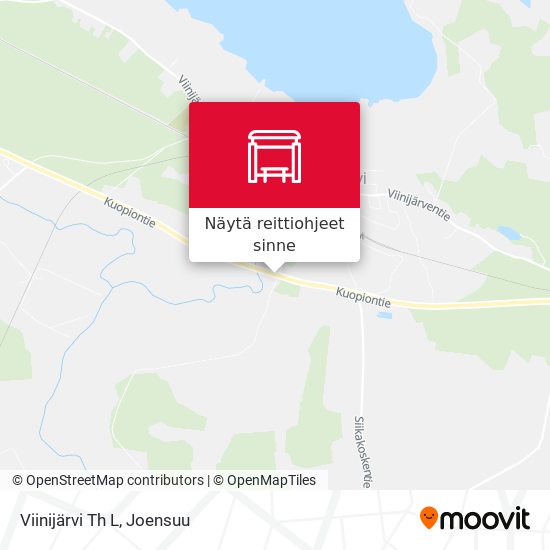 Viinijärvi Th L kartta