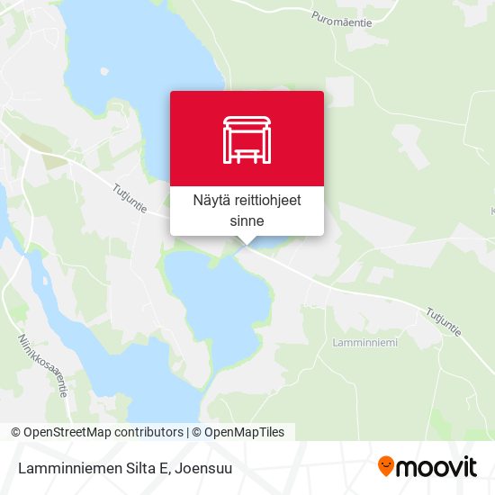 Lamminniemen Silta E kartta