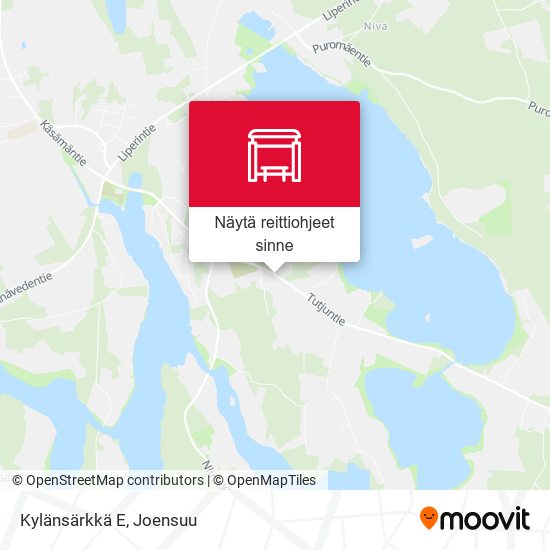 Kylänsärkkä E kartta