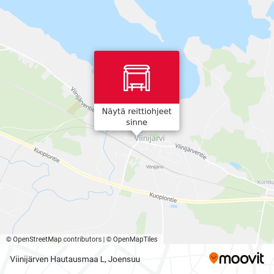 Viinijärven Hautausmaa L kartta