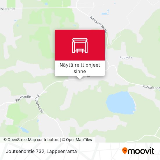 Joutsenontie 732 kartta