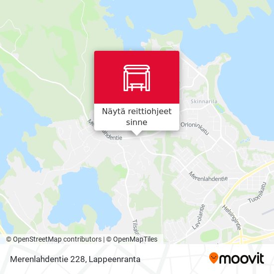 Merenlahdentie 228 kartta