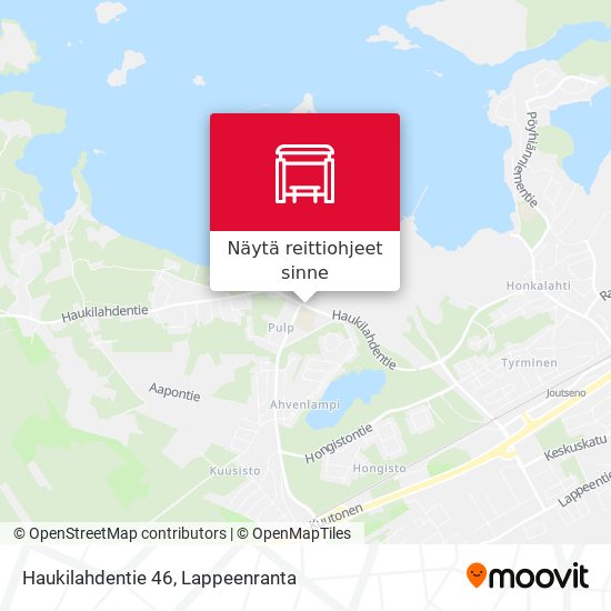 Haukilahdentie 46 kartta