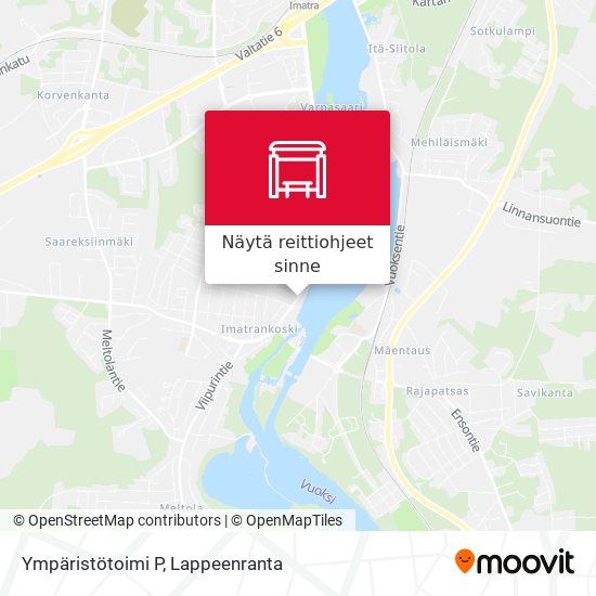 Ympäristötoimi P kartta