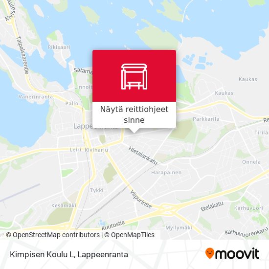 Kimpisen Koulu L kartta