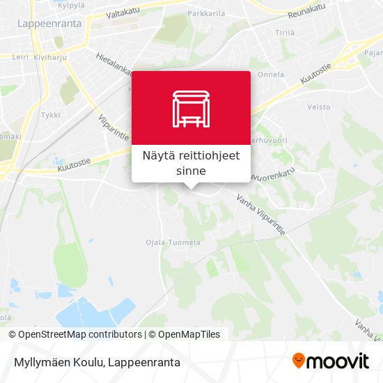 Myllymäen Koulu kartta