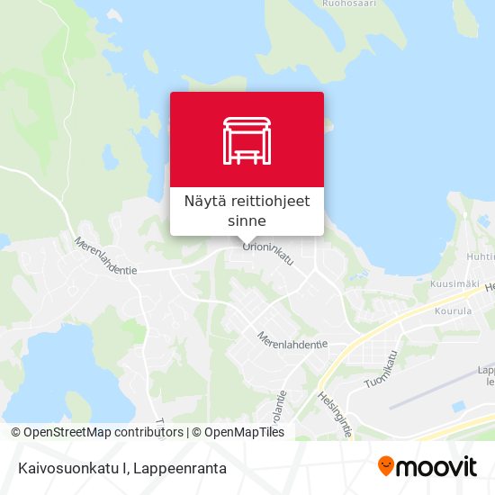 Kaivosuonkatu I kartta