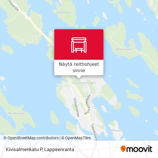 Kivisalmenkatu P kartta