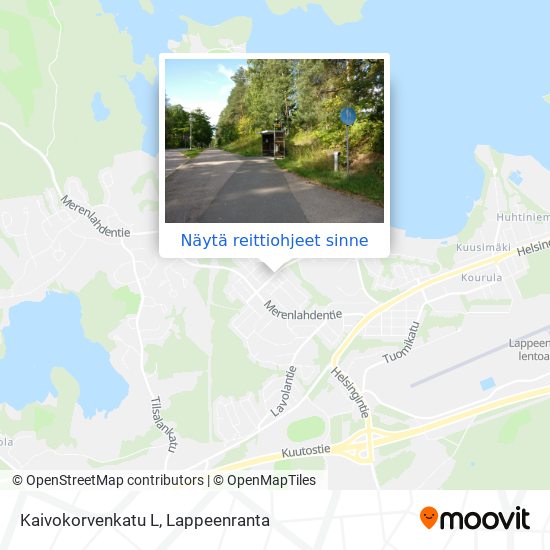 Kaivokorvenkatu L kartta