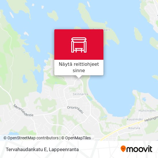 Tervahaudankatu E kartta