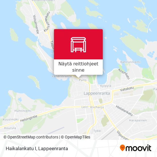 Haikalankatu I kartta