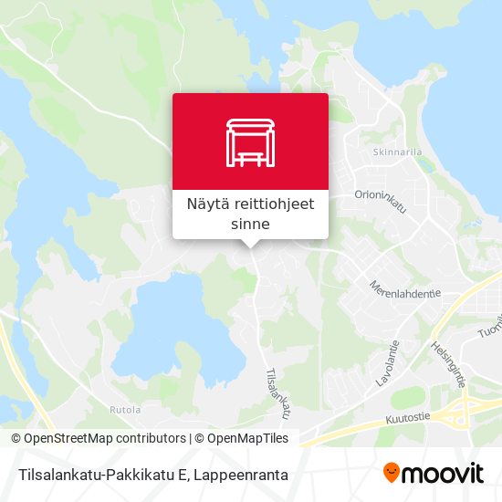 Tilsalankatu-Pakkikatu E kartta