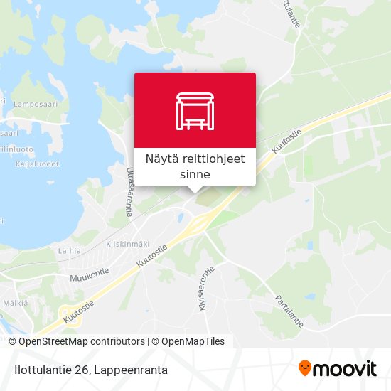 Ilottulantie 26 kartta