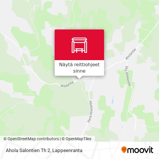 Ahola  Salontien Th 2 kartta