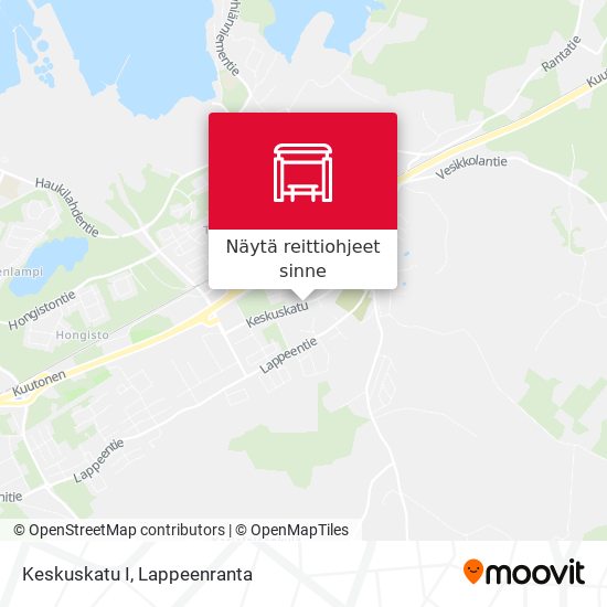 Keskuskatu I kartta