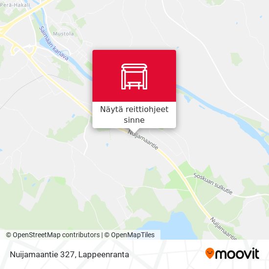 Nuijamaantie 327 kartta