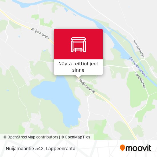Nuijamaantie 542 kartta