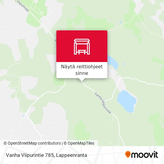 Vanha Viipurintie 785 kartta