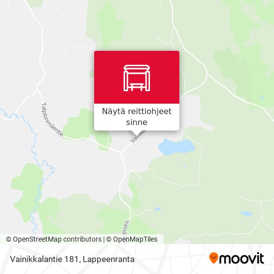 Vainikkalantie 181 kartta