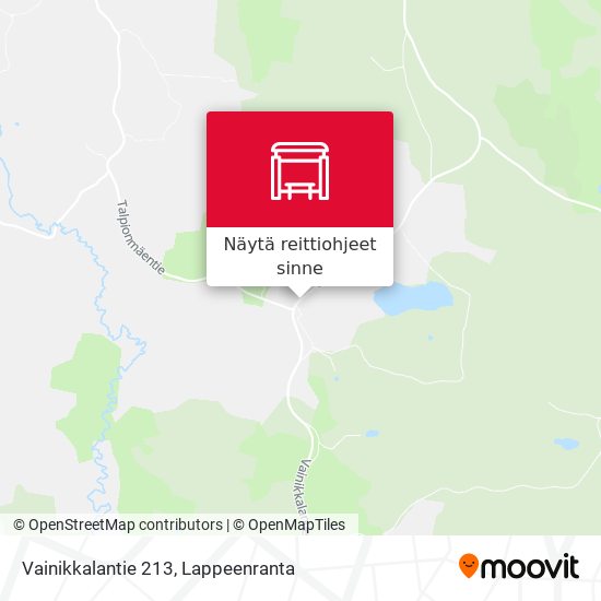 Vainikkalantie 213 kartta