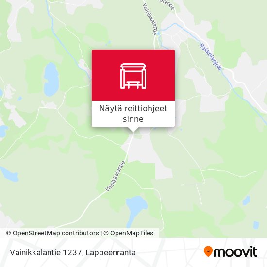 Vainikkalantie 1237 kartta