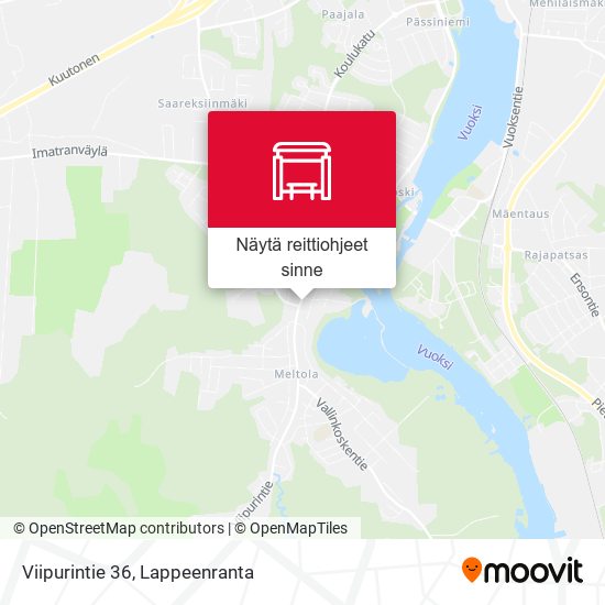 Viipurintie 36 kartta