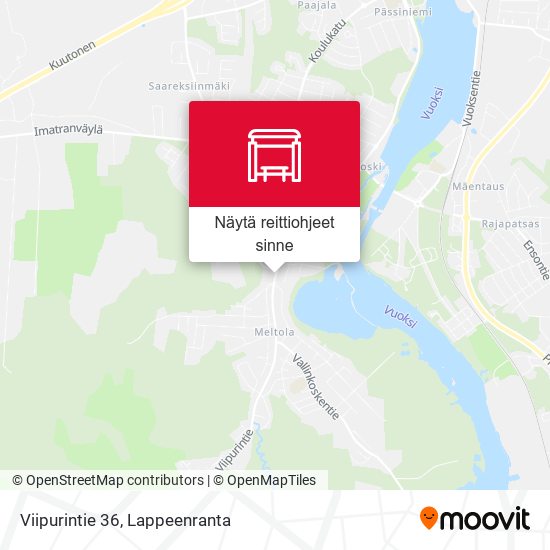 Viipurintie 36 kartta