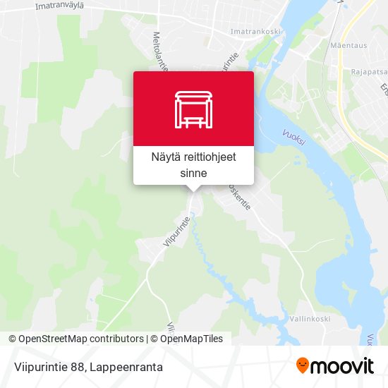Viipurintie 88 kartta