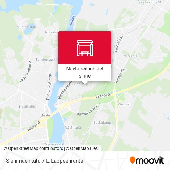Sienimäenkatu 7 L kartta