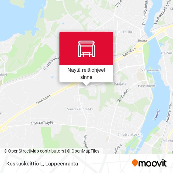 Keskuskeittiö L kartta