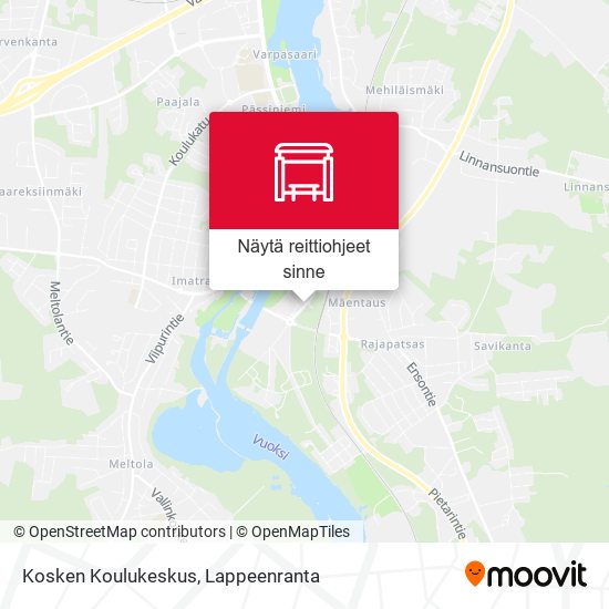 Kosken Koulukeskus kartta