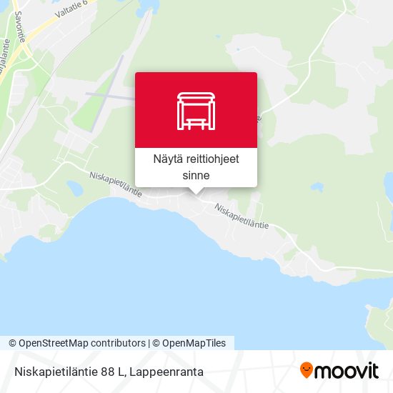 Niskapietiläntie 88 L kartta