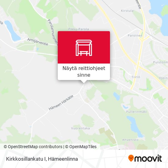 Kirkkosillankatu I kartta