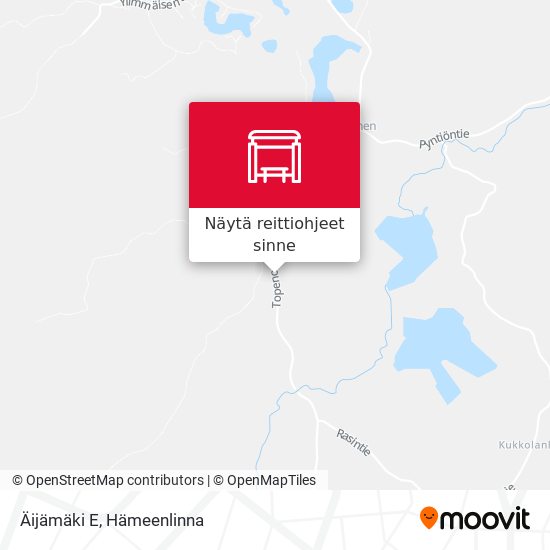 Äijämäki E kartta