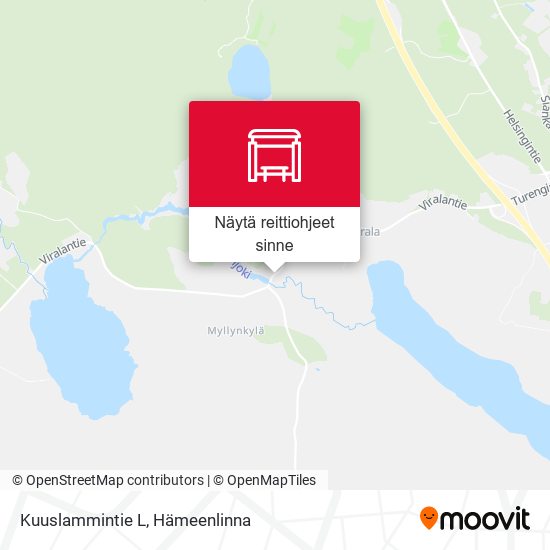 Kuuslammintie L kartta