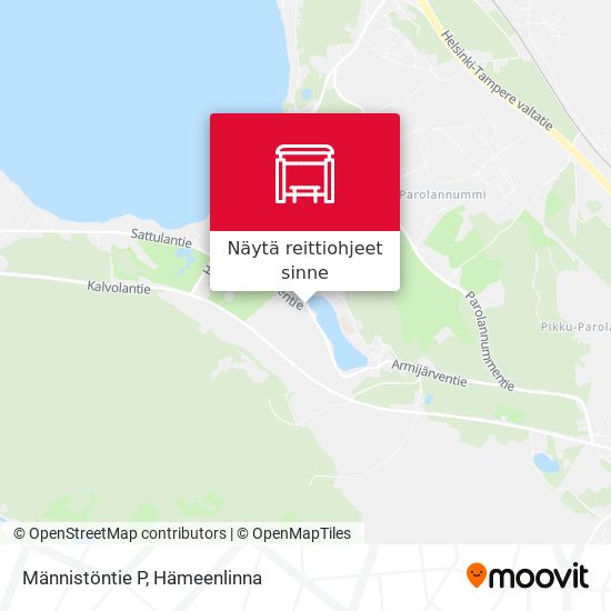 Männistöntie P kartta