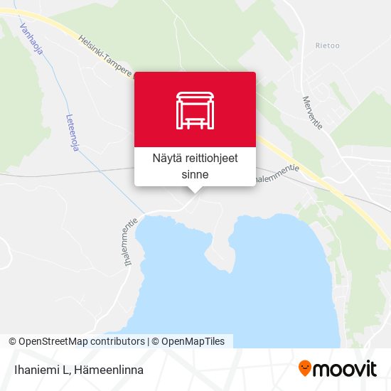 Ihaniemi L kartta