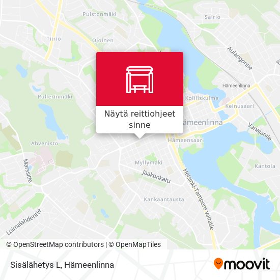 Sisälähetys L kartta