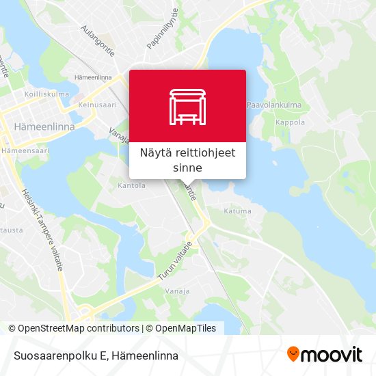Suosaarenpolku E kartta