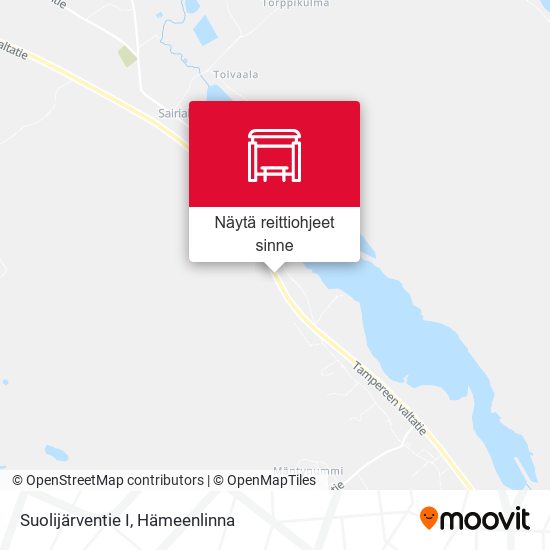 Suolijärventie I kartta