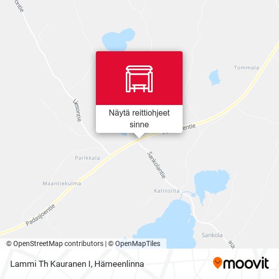 Lammi Th Kauranen I kartta