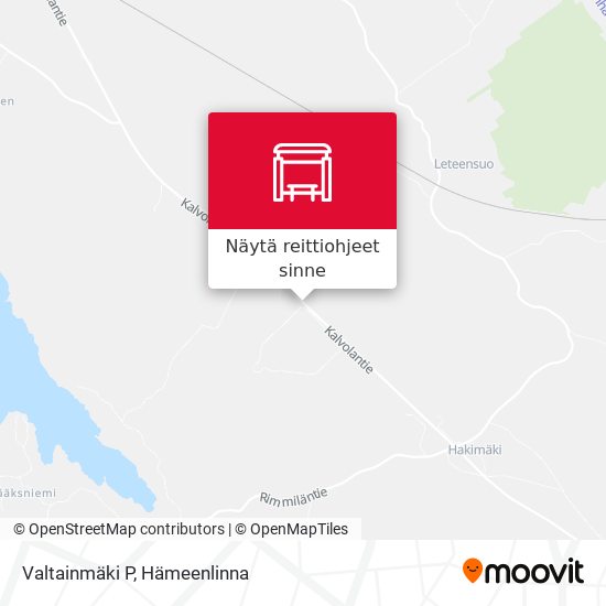 Valtainmäki P kartta