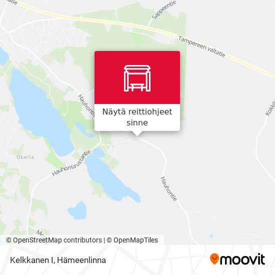 Kelkkanen I kartta