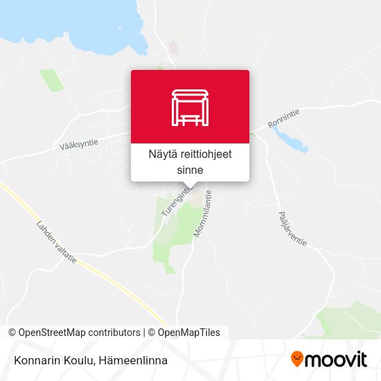 Konnarin Koulu kartta