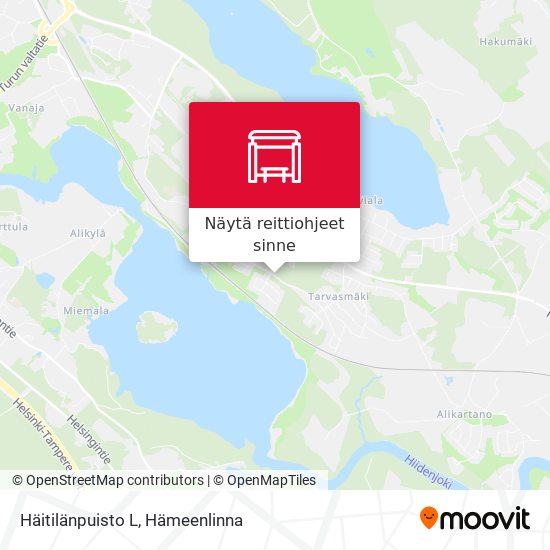 Häitilänpuisto L kartta